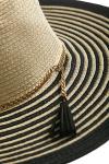 Плетеная шляпа Райские пляжи Бали с мягкими полями