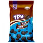 Печенье "ТРИО" какао с начинкой "шоколадный брауни" ф.460 (сп)