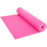 Коврик для йоги 6 мм 61х173 см Однотонный, розовый