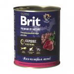 Brit консервы для собак Сердце и печень 850г By Nature 5051175 Брит