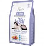 132616 Брит 2кг Care Cat Lilly Sensitive Digestion беззерновой, для кошек с чувств. пищеварением