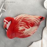 Блюдо Доляна «Фламинго», 26×14,5 см
