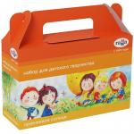 Набор для детского творчества Оранжевое солнце, 3 предмета, в подарочной коробке, 270420207