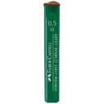 Грифели для механических карандашей Faber-Castell "Polymer", 12шт., 0,5мм, H, 521511