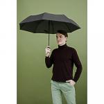 Зонт мужской, полуавтомат, сплав, пластик, полиэстер, 55см, 8 спиц, 4 цвета