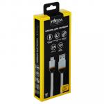 FORZA Кабель для зарядки Micro USB, Элегант, 1м, 2А, тканевая оплетка, коробка, 4 цвета