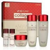 3W Clinic Лифтинг набор по уходу за лицом с коллагеном Collagen Skin Care 3 Items Set 150+150+60+30+30