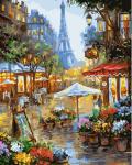 Картина по номерам GX 25578 Цветы Парижа 40*50