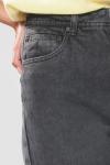 Укороченные прямые джинсы из 100% хлопка
