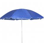 Зонт пляжный с наклоном d=220, стойка 28/32мм, полиэстер 210D, синий, (подставка 681668)