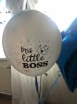 Набор воздушных шаров Т 12 шар пастель 2 ст. рис. Mrs little boss 5 шт. #70169