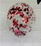 Воздушные шары Сияние мечты 12 (набор 5 шт), красный
