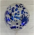 Воздушные шары Сияние мечты 12 (набор 5 шт), синий