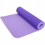 Коврик для йоги 6мм 61*183 см Гармония 2х сторонний, фиолетовый/сиреневый