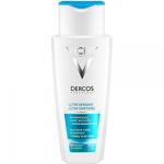 Vichy Dercos Shampooing - Шампунь успокаивающий для нормальных и жирных волос, 200 мл.