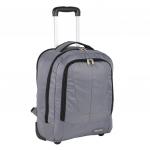 П7102 серый рюкзак с тележкой на колесах (Серый)