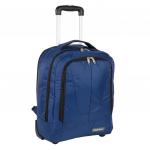П7102 синий рюкзак с тележкой на колесах (Синий)