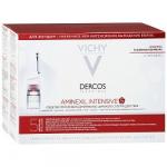 Vichy Dercos Aminexil Intensive 5 - Средство против выпадения волос для женщин, 21 ампула