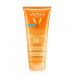 Vichy Capital Ideal Soleil - Тающая эмульсия с технологией нанесения на влажную кожу SPF50 200 мл.