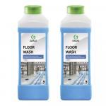 2ШТ. GRASS Нейтральное средство для мытья пола "Floor wash" (канистра 1 л) (4607072192310)