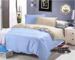 Комплект постельного белья Однотонный Двухцветный OD015