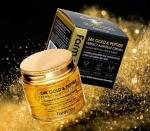 FarmStay 24K Gold & Peptide Perfect Ampoule Cream Ампульный крем с золотом и пептидами, 80 мл