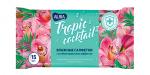 AURA TROPIC COCKTAIL Влажные салфетки освежающие pocket-pack 15шт