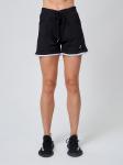 Спортивные женские шорты big size черного цвета 212312Ch