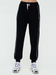 Спортивные брюки женские черного цвета 1306Ch