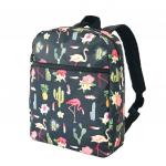 Рюкзак прогулочный 477 дизайн фламинго и кактусы