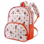 Рюкзак детский 241 оранж/дизайн мишки