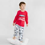 Пижама джемпер+брюки для мальчиков 'Мечтатель' р.28-36