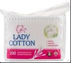 Lady Cotton Ватные палочки ПЭ 200 шт. ЕВРОСЛОТ