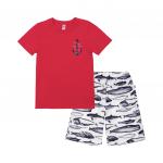 Пижама футболка+шорты для мальчиков 'Мечтатель' р.28-36