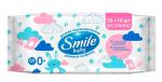 SMILE BABY Влажные салфетки д/чувств кожи с рисовым молочком 60 шт. с клапаном
