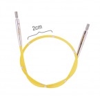 Леска KnitPro Smart Stix, желтая, 40 см. Арт. 42171