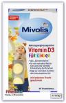 Витамин D3 жевательные таблетки для детей Mivolis Vitamin D3 Kautabletten f?r Kinder, Kautabletten 60 шт