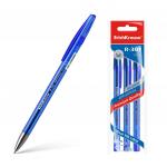 Ручка гелевая ErichKrause® R-301 Original Gel Stick 0.5, цвет чернил синий (в пакете по 3 шт.)