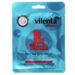 Маска для лица VILENTA с витаминами "В3", "В12" и микроводорослями Spirulina, 28г, арт. ВВМ002