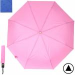 Зонт женский ТриСлона-886А/L 3886 А  (проявляется логотип под дождем),  R=55 см,  полуавт   8 спиц,  3 слож,  полиэстер,  розовый 212512