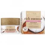 EVELINE Мультифункциональный кокосовый крем для лица для сухой и чувствительной кожи серии Rich Coconut, 50 мл