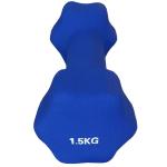 HKDB122 Гантель неопрен 1,5 кг (синяя)