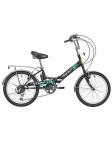 Велосипед 20" 6ск RUSH HOUR START 110 V-brake ST черный рама 13"