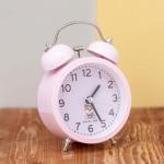 Часы-будильник "Shiba-inu", pink