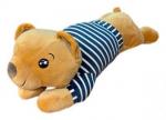 Игрушка с пледом МИШКА - коричневый р-р 130х160