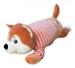 Игрушка с пледом ХАСКИ - розовый р-р 130х160