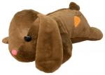 Игрушка с пледом ЗАЙЧИК - шоколадный р-р 130х160