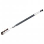 Ручка гелевая OfficeSpace HC-2 черная, 0,38 мм, бесстержневая, игольчатый наконечник, 260057