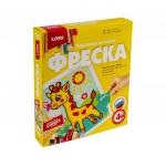 Фреска Картина из песка Жирафик