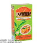 чай зелёный Basilur Волшебные фрукты имбирь-апельсин 1,5 г.*25 пак.